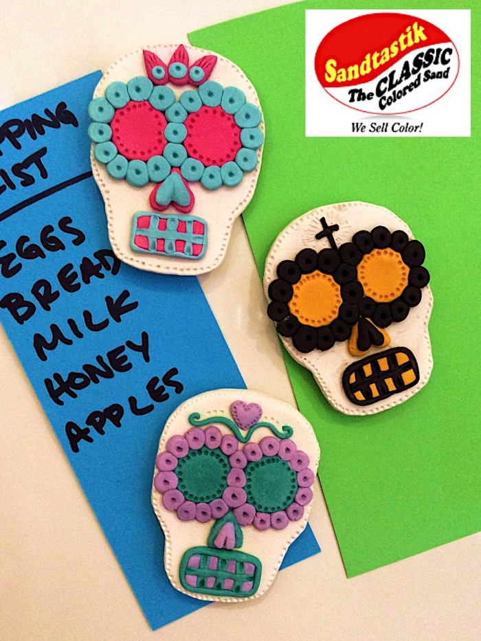 Sugar Skull Magnets